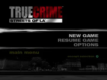 True Crime - Streets of LA (Player's Choice) screen shot title